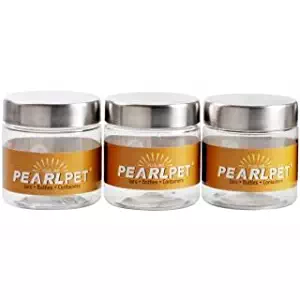 PEARL PET JAR METAL 300ML*3